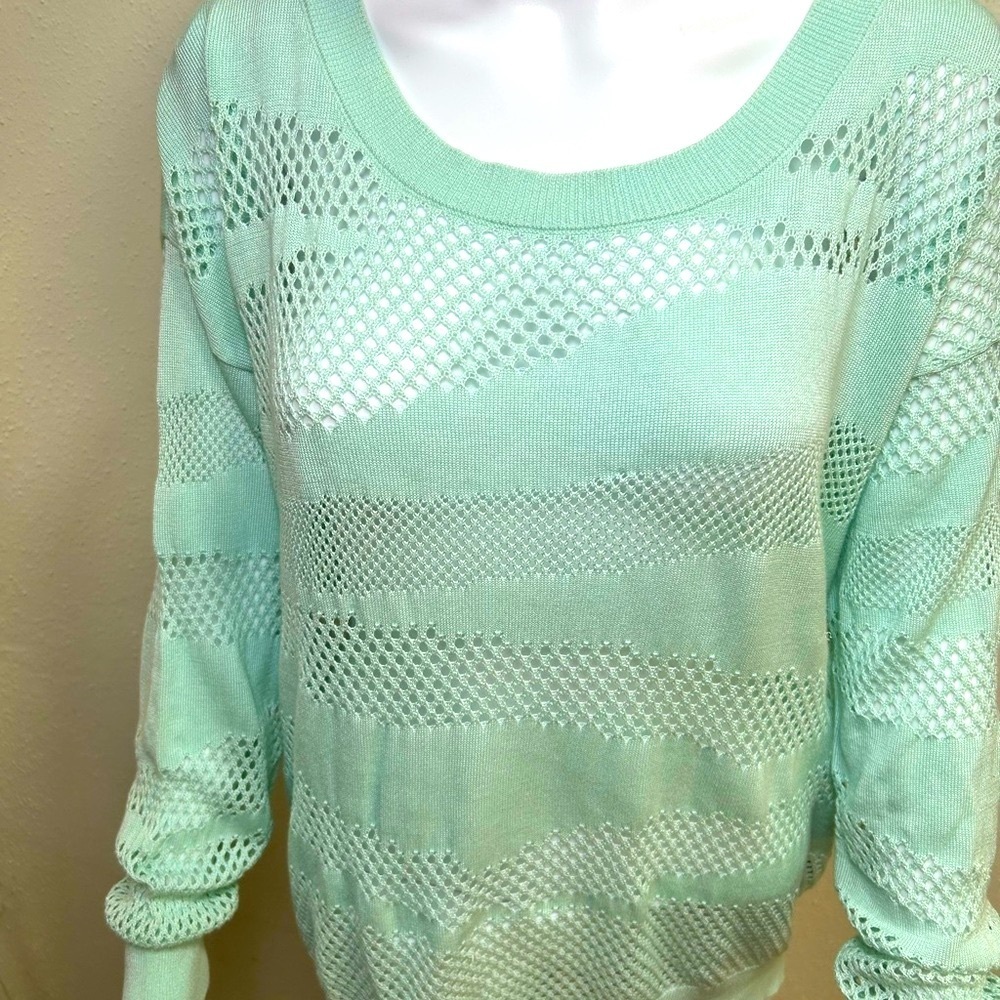 Vince Camuto Light Green Women's Sweater